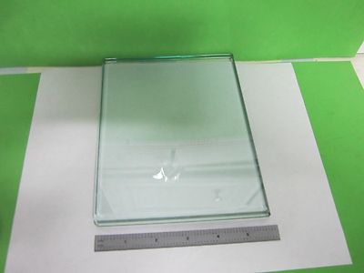 MIKROSKOPTEIL GROSSE GLASPLATTE PROBENTABELLE [Chips an den Ecken] BIN#S8-01