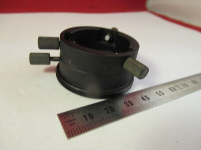 ADAPTER 28mm DIAMETER UNKNOWN MAKER MICROSCOPE PART AS PICTURED &8-A-86