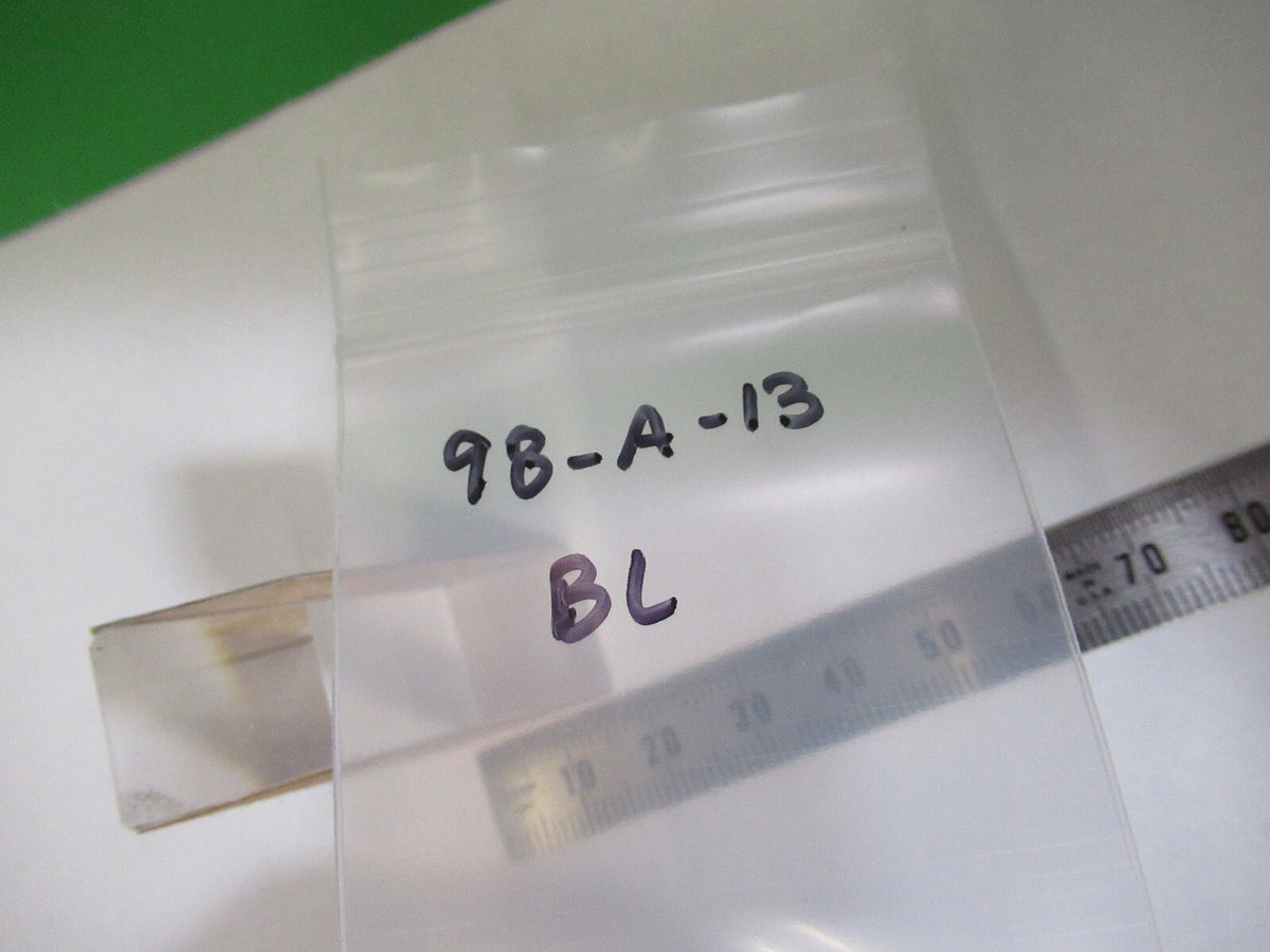 BAUSCH LOMB GLASS PRISM OPTICS MICROSCOPE OPTICAL PART AS PICTURED 98-A-13