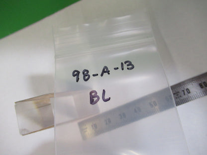 BAUSCH LOMB GLASS PRISM OPTICS MICROSCOPE OPTICAL PART AS PICTURED 98-A-13