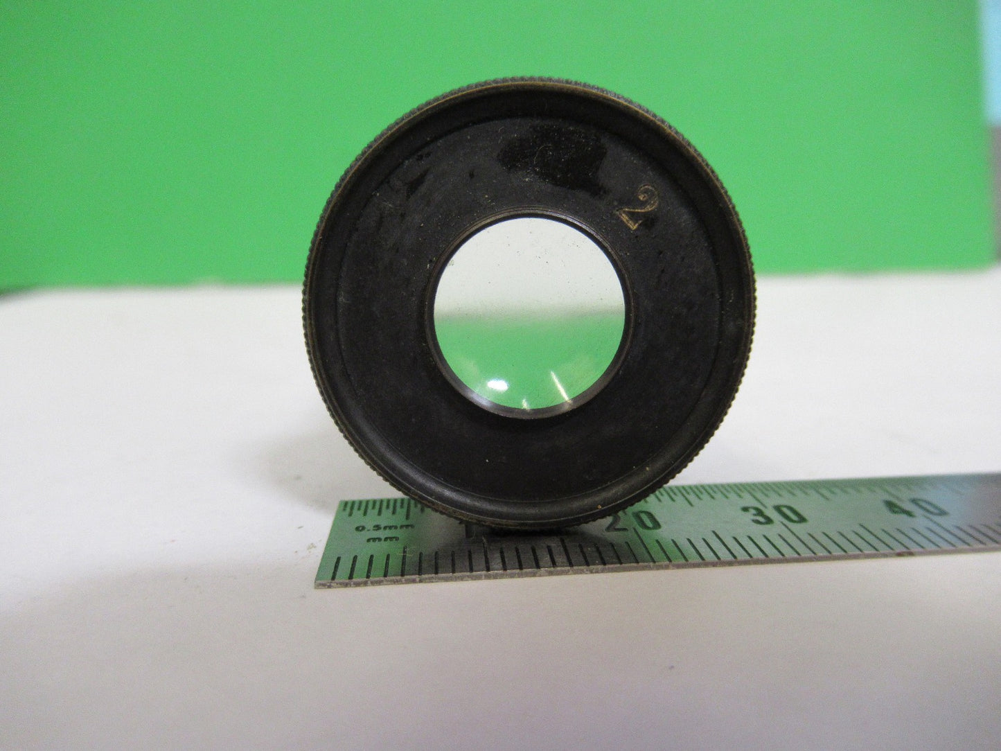 CARL ZEISS GERMANY OCULAR EYEPIECE LENS MICROSCOPE PART AS PICTURED Y3-B-32