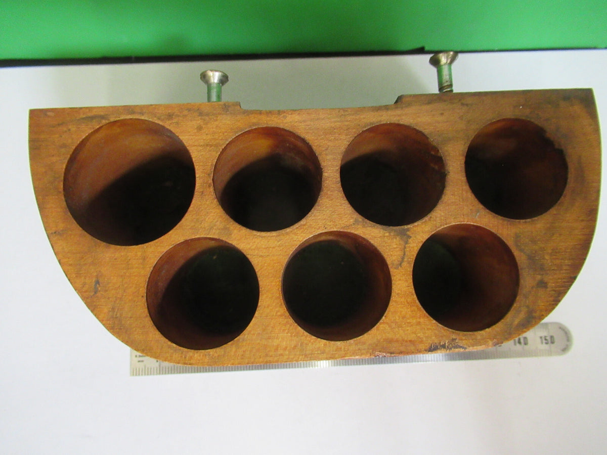 Spencer Lens Co. American Optical Co. Wood Carved for Cabinet Microscope Part