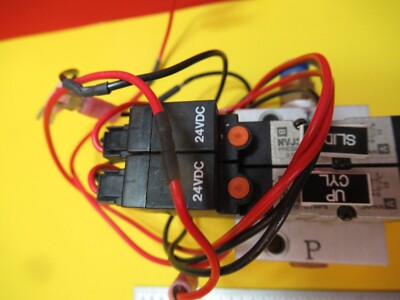 SMC NVJ3 PNEUMATIC AIR PRESSURE VALVE ASSEMBLY AS PICTURED &16-C-49