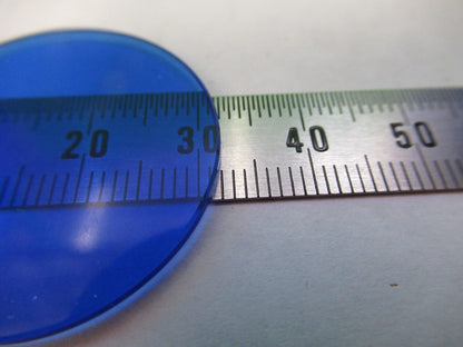 STEINDORFF BERLIN GLASS FILTER BLUE GERMANY MICROSCOPE PART 8X-A-03