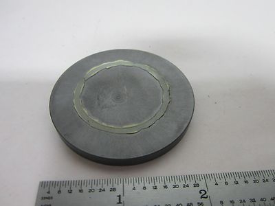 SCHROTT OPTISCHER SILIKONLINSENFILTER 27,8 GRAMM INFRAROTLASEROPTIK BIN#K7-40