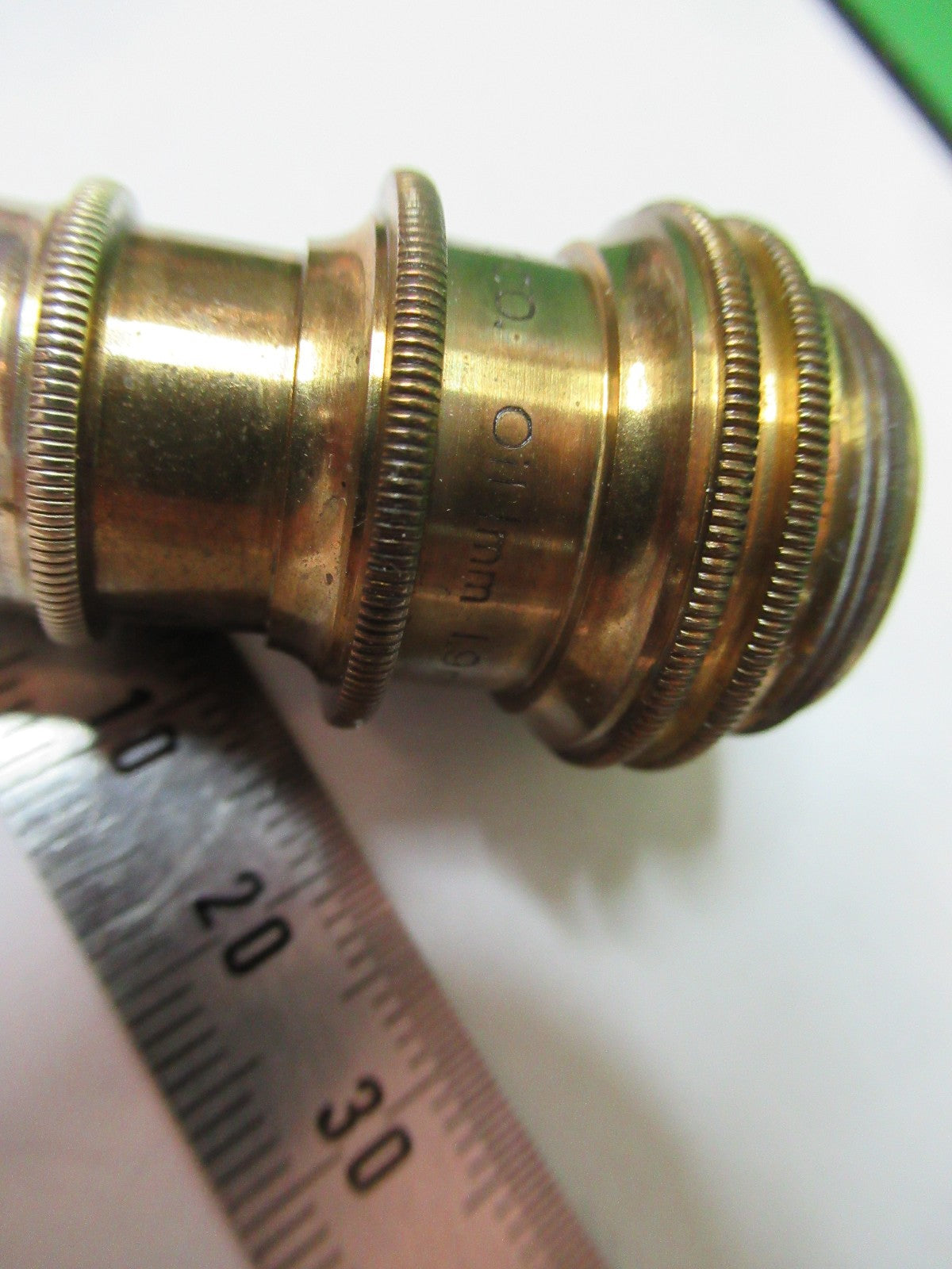 ANTIQUE BAUSCH LOMB OBJECTIVE 1.9mm LENS  MICROSCOPE PART AS PICTURED T5-A-94