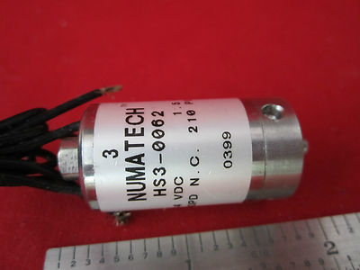 NUMATECH SOLENOID VALVE PNEUMATIC H53-0062 AUTOMATION CONTROL BIN#4