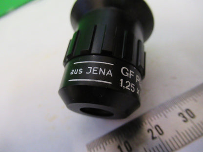 AUS JENA GERMANY INFINITY OBJECTIVE 1.25X PLANACHROMAT MICROSCOPE PART T2-A-10