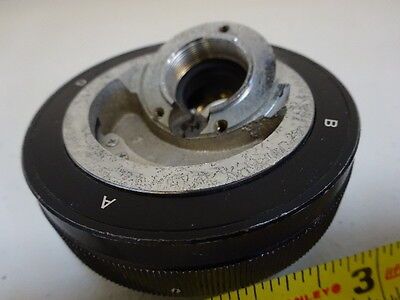 MICROSCOPE PART NOSEPIECE UNKNOWN MAKER AS IS #AL-45