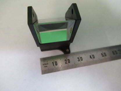 ANTIQUE BAUSCH LOMB OPTICS GLASS PRISM MICROSCOPE PART AS PICTURED #G5-A-109