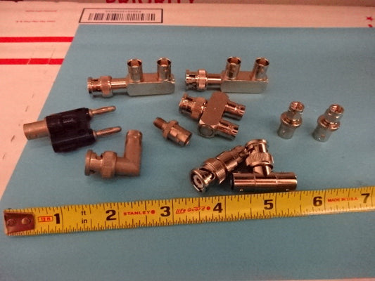Lot BNC Connector Adapters RF Microwave Frequency