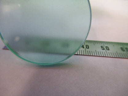 NIKON JAPAN BLUE GLASS FILTER OPTICS MICROSCOPE PART AS PICTURED T3-C-02