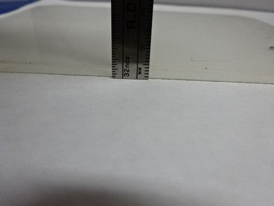 MICROSCOPE PART OLYMPUS JAPAN GLASS STAGE 5"x7" OPTICS AS IS #83-07