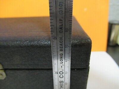 EMPTY BAUSCH LOMB WOOD BOX for MICROSCOPE PARTS AS PICTURED &P5-A-55