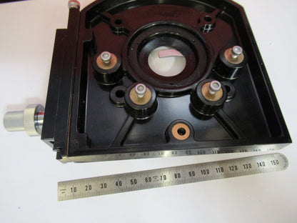 ZEISS GERMANY STAGE TABLE  XY MICROSCOPE PART AS PICTURED S9-FT-89