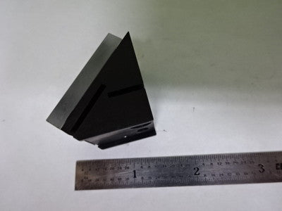 MICROSCOPE PART POLYVAR REICHERT LEICA MOUNTED MIRROR OPTICS AS IS BIN#8M-D-06