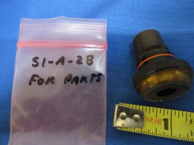 FOR PARTS NIKON JAPAN OBJECTIVE OPTICS MICROSCOPE PART AS PICTURED &S1-A-28